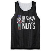 In Charge Of These Nuts! Nutcracker Christmas Ballet Meme Mesh Reversible Basketball Jersey Tank