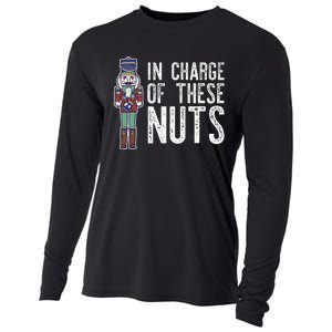 In Charge Of These Nuts! Nutcracker Christmas Ballet Meme Cooling Performance Long Sleeve Crew