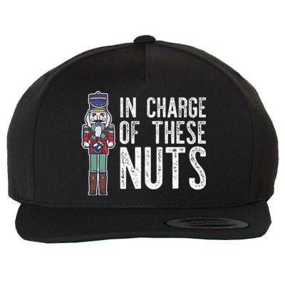 In Charge Of These Nuts! Nutcracker Christmas Ballet Meme Wool Snapback Cap