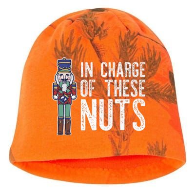 In Charge Of These Nuts! Nutcracker Christmas Ballet Meme Kati - Camo Knit Beanie