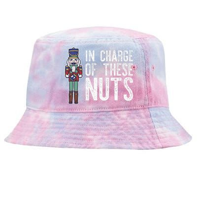 In Charge Of These Nuts! Nutcracker Christmas Ballet Meme Tie-Dyed Bucket Hat