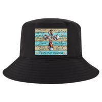 I Can Only Imagine Faith Sea Shell Cross Cool Comfort Performance Bucket Hat