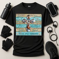 I Can Only Imagine Faith Sea Shell Cross Performance Shirt