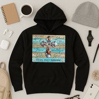 I Can Only Imagine Faith Sea Shell Cross Hoodie