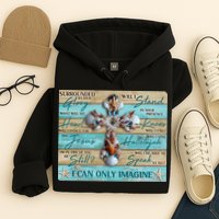I Can Only Imagine Faith Sea Shell Cross Hoodie