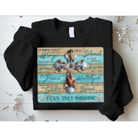 I Can Only Imagine Faith Sea Shell Cross Sweatshirt