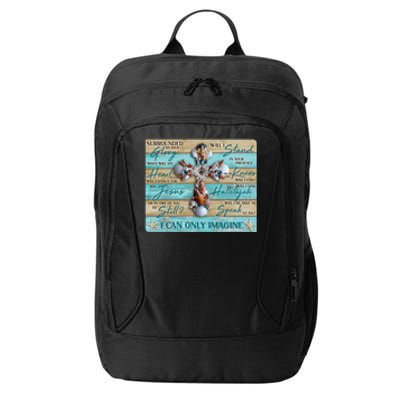 I Can Only Imagine Faith Sea Shell Cross City Backpack