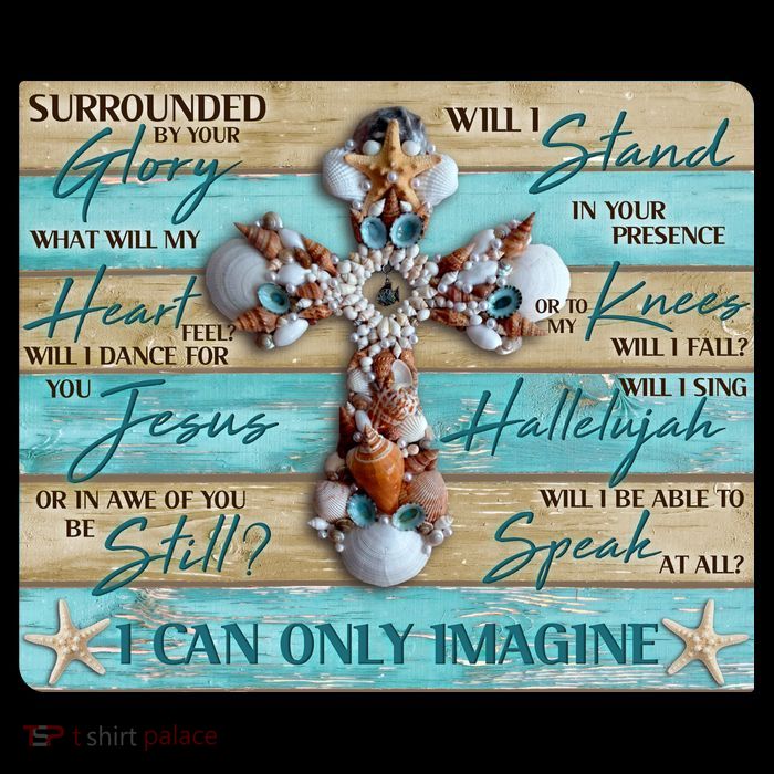 I Can Only Imagine Faith Sea Shell Cross City Backpack