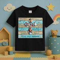 I Can Only Imagine Faith Sea Shell Cross Toddler T-Shirt