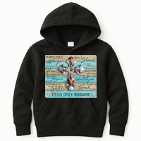 I Can Only Imagine Faith Sea Shell Cross Kids Hoodie