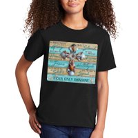 I Can Only Imagine Faith Sea Shell Cross Kids T-Shirt