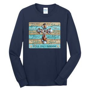 I Can Only Imagine Faith Sea Shell Cross Tall Long Sleeve T-Shirt