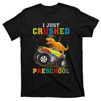 I Crushed Preschool Kindergarten Monster truck Graduation T-Shirt