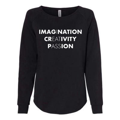 Imagination Creativity Passion I Eat Ass Womens California Wash Sweatshirt