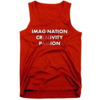 Imagination Creativity Passion I Eat Ass Tank Top