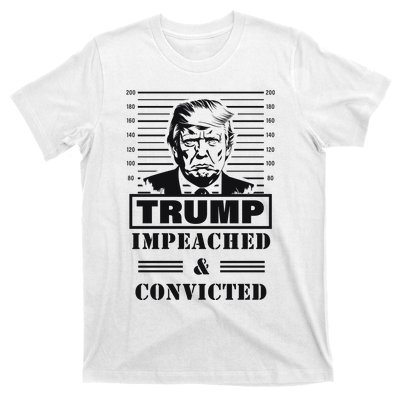 Impeached & Convicted Political Statement Artwork T-Shirt