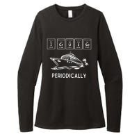 I Cruise Periodically Periodic Funny Cruising Trip Ship Boat Womens CVC Long Sleeve Shirt