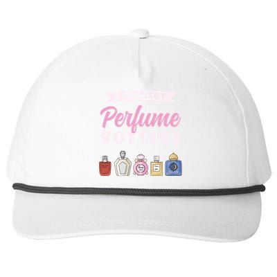 I Collect Perfume Bottles Aromatic Perfume Cute Gift Snapback Five-Panel Rope Hat