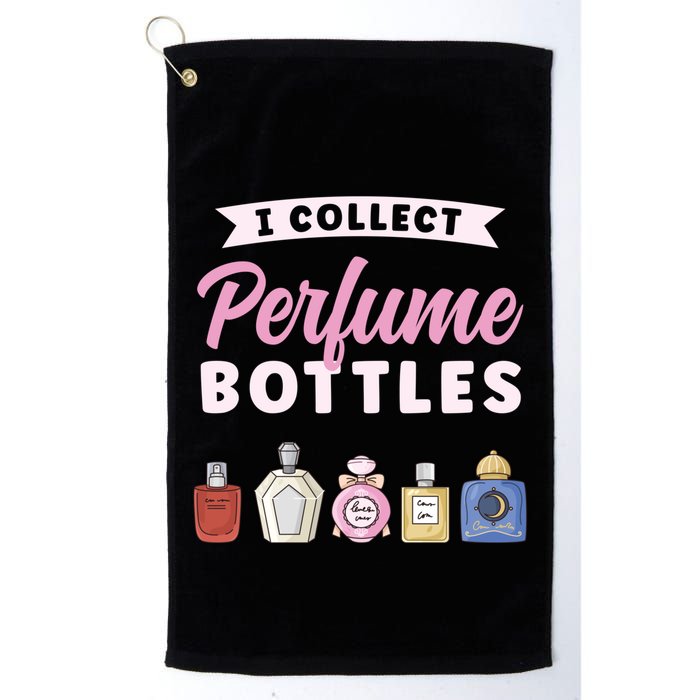 I Collect Perfume Bottles Aromatic Perfume Cute Gift Golf Towel