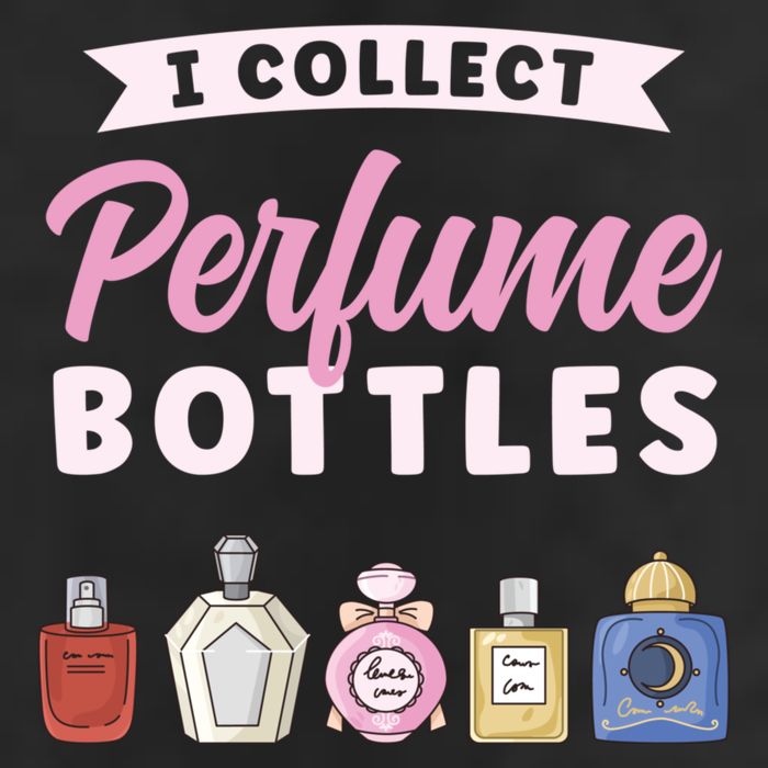 I Collect Perfume Bottles Aromatic Perfume Cute Gift Golf Towel