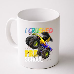 I Crushed Preschool Monster Truck Graduation Coffee Mug