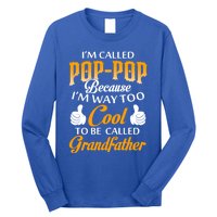 Im Called Poppop Gift Long Sleeve Shirt