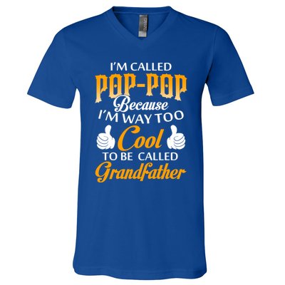 Im Called Poppop Gift V-Neck T-Shirt