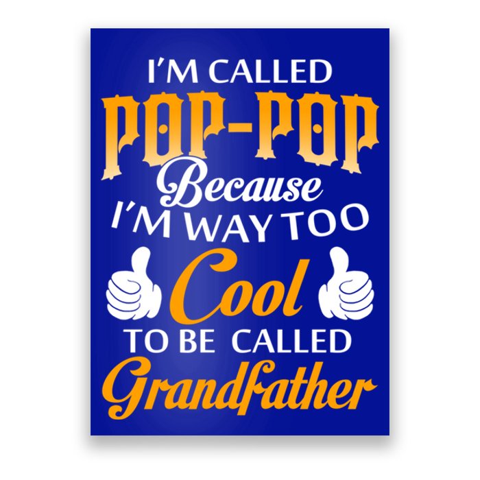 Im Called Poppop Gift Poster