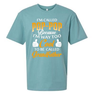 Im Called Poppop Gift Sueded Cloud Jersey T-Shirt