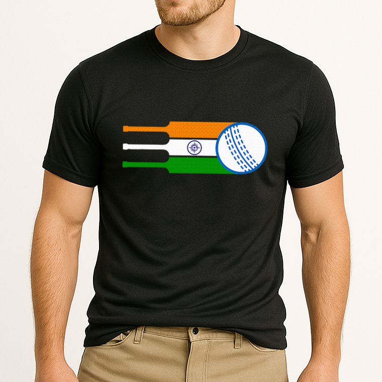 Indian Cricket Player Team Cricket Fans India Cricket Cooling Performance Crew T-Shirt