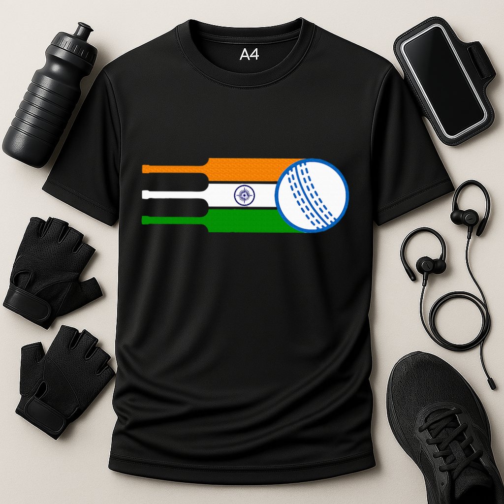 Indian Cricket Player Team Cricket Fans India Cricket Cooling Performance Crew T-Shirt