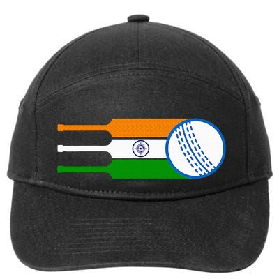 Indian Cricket Player Team Cricket Fans India Cricket 7-Panel Snapback Hat