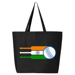 Indian Cricket Player Team Cricket Fans India Cricket 25L Jumbo Tote