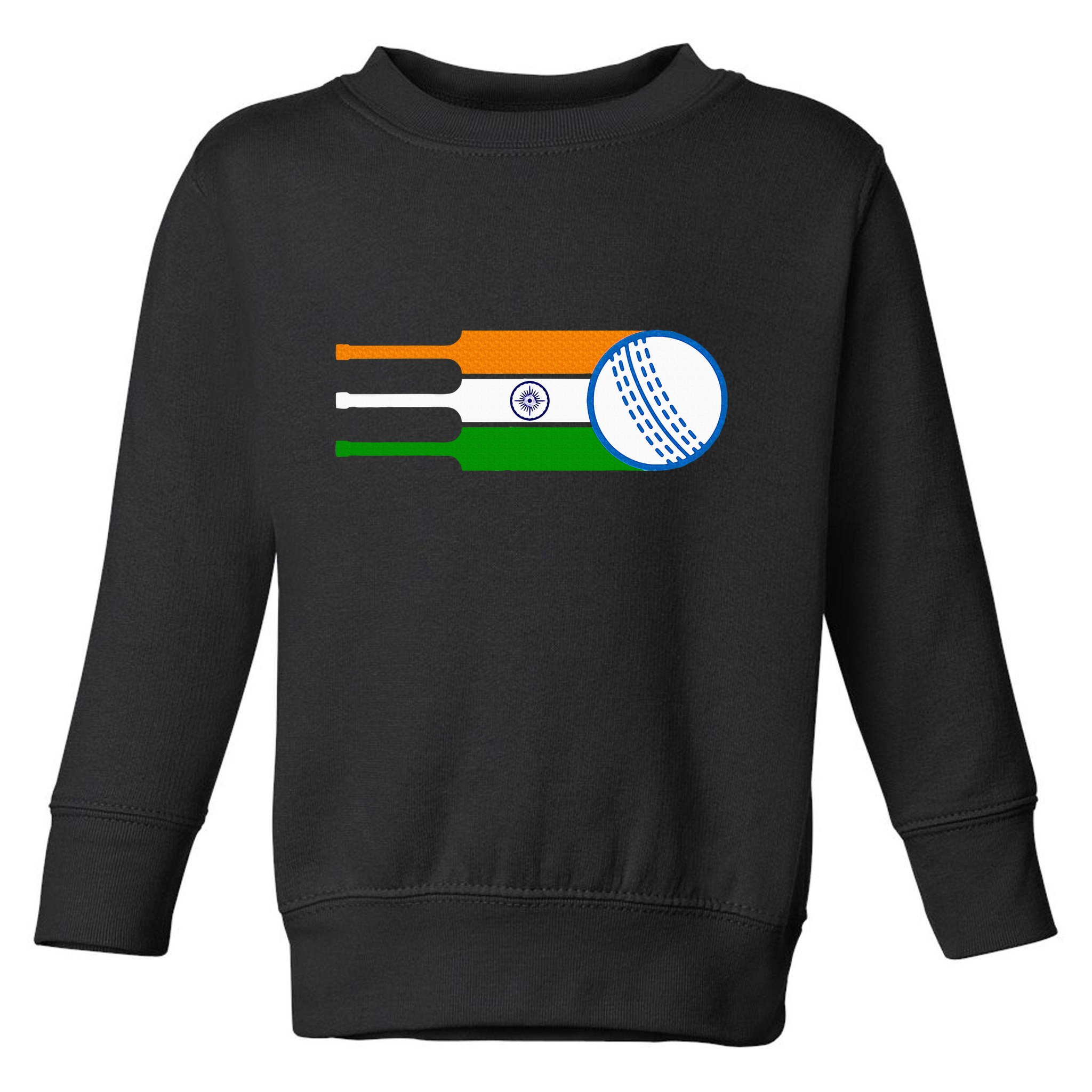 Indian Cricket Player Team Cricket Fans India Cricket Toddler Sweatshirt