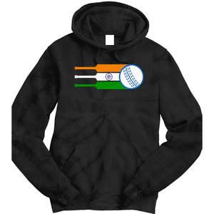 Indian Cricket Player Team Cricket Fans India Cricket Tie Dye Hoodie