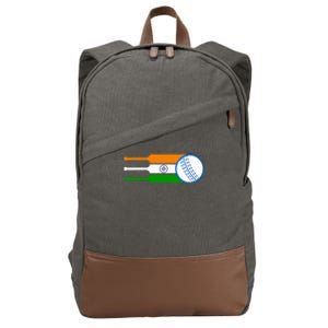 Indian Cricket Player Team Cricket Fans India Cricket Cotton Canvas Backpack