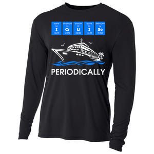 I Cruise Periodically Periodic Funny Cruising Trip Ship Boat Cooling Performance Long Sleeve Crew