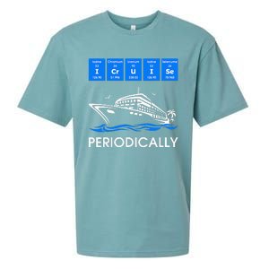 I Cruise Periodically Periodic Funny Cruising Trip Ship Boat Sueded Cloud Jersey T-Shirt