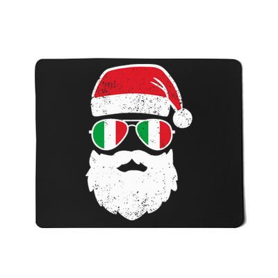 Italian Christmas Pajama Funny Italian Matching Family Mousepad