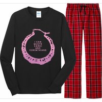 I Cant Quote Cardi And Corinthians Long Sleeve Pajama Set