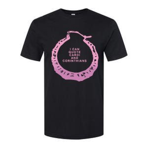 I Cant Quote Cardi And Corinthians Softstyle CVC T-Shirt