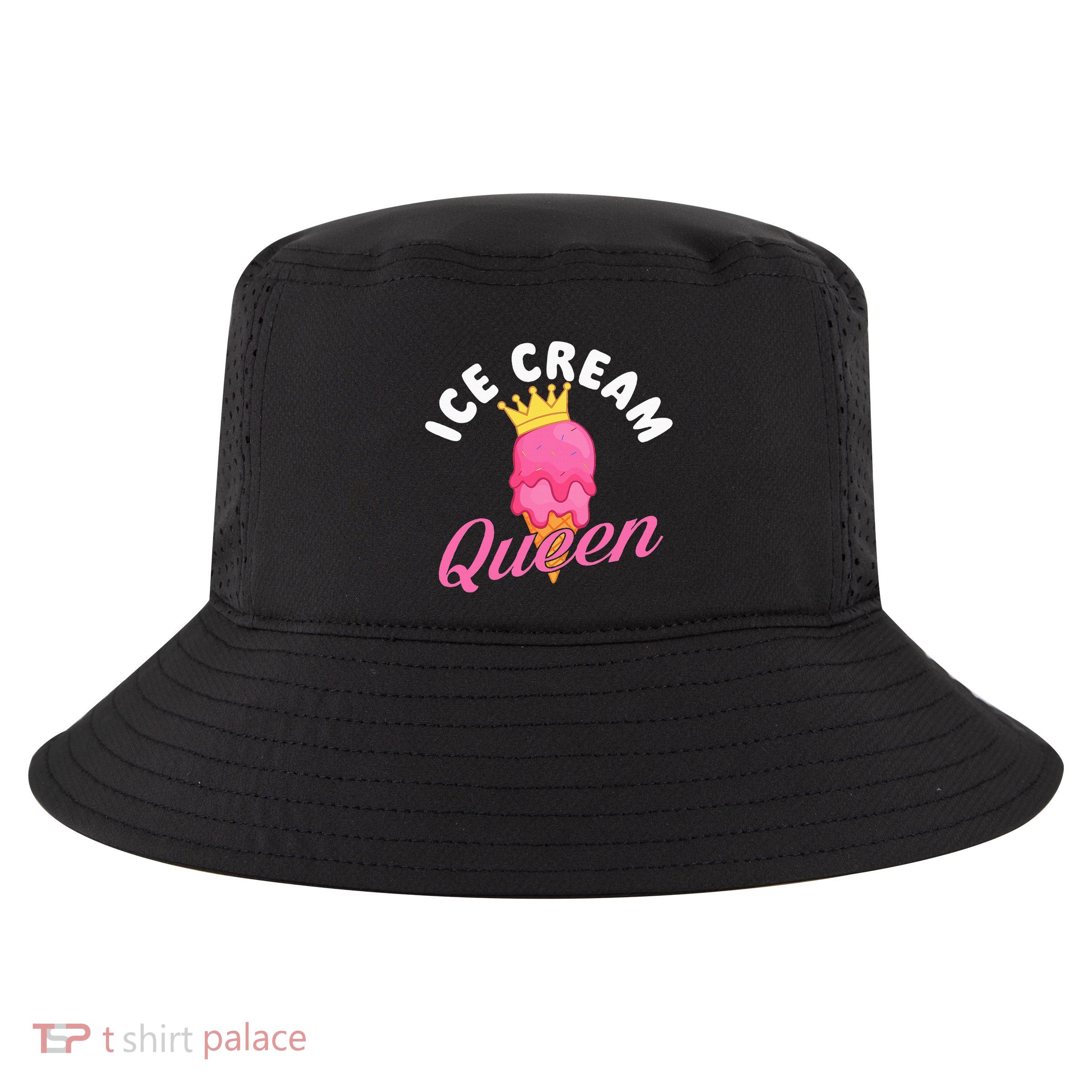 Ice Cream Queen Ice Cream Lover Gelato Sweet Tooth Cool Comfort Performance Bucket Hat