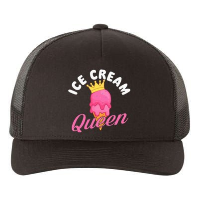 Ice Cream Queen Ice Cream Lover Gelato Sweet Tooth Yupoong Adult 5-Panel Trucker Hat