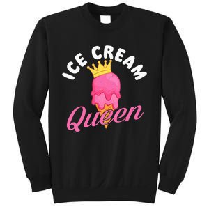 Ice Cream Queen Ice Cream Lover Gelato Sweet Tooth Sweatshirt