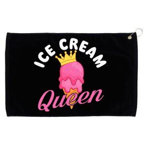 Ice Cream Queen Ice Cream Lover Gelato Sweet Tooth Grommeted Golf Towel