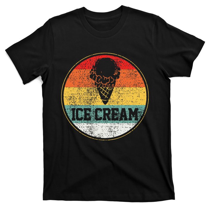 Ice Cream Retro Vintage Summer Treats Cool T-Shirt