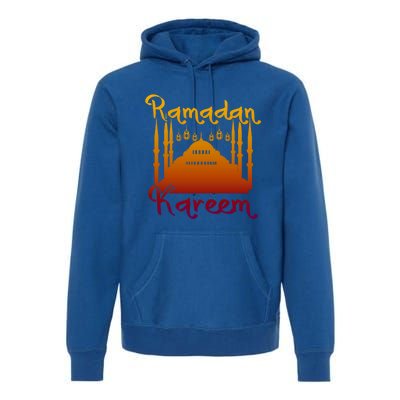 Islamic Celebration Ramadan Kareem Islam Arabic Ramadan Gift Premium Hoodie