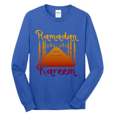 Islamic Celebration Ramadan Kareem Islam Arabic Ramadan Gift Tall Long Sleeve T-Shirt