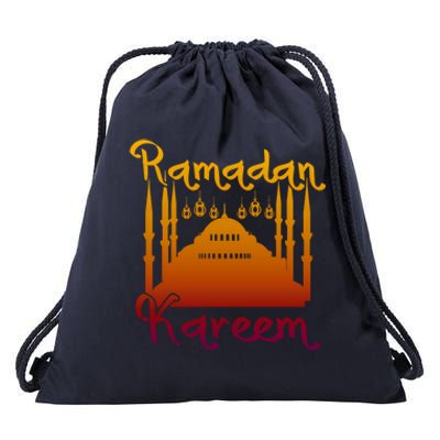 Islamic Celebration Ramadan Kareem Islam Arabic Ramadan Gift Drawstring Bag