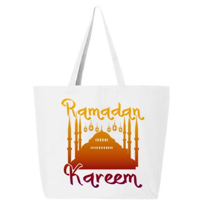 Islamic Celebration Ramadan Kareem Islam Arabic Ramadan Gift 25L Jumbo Tote